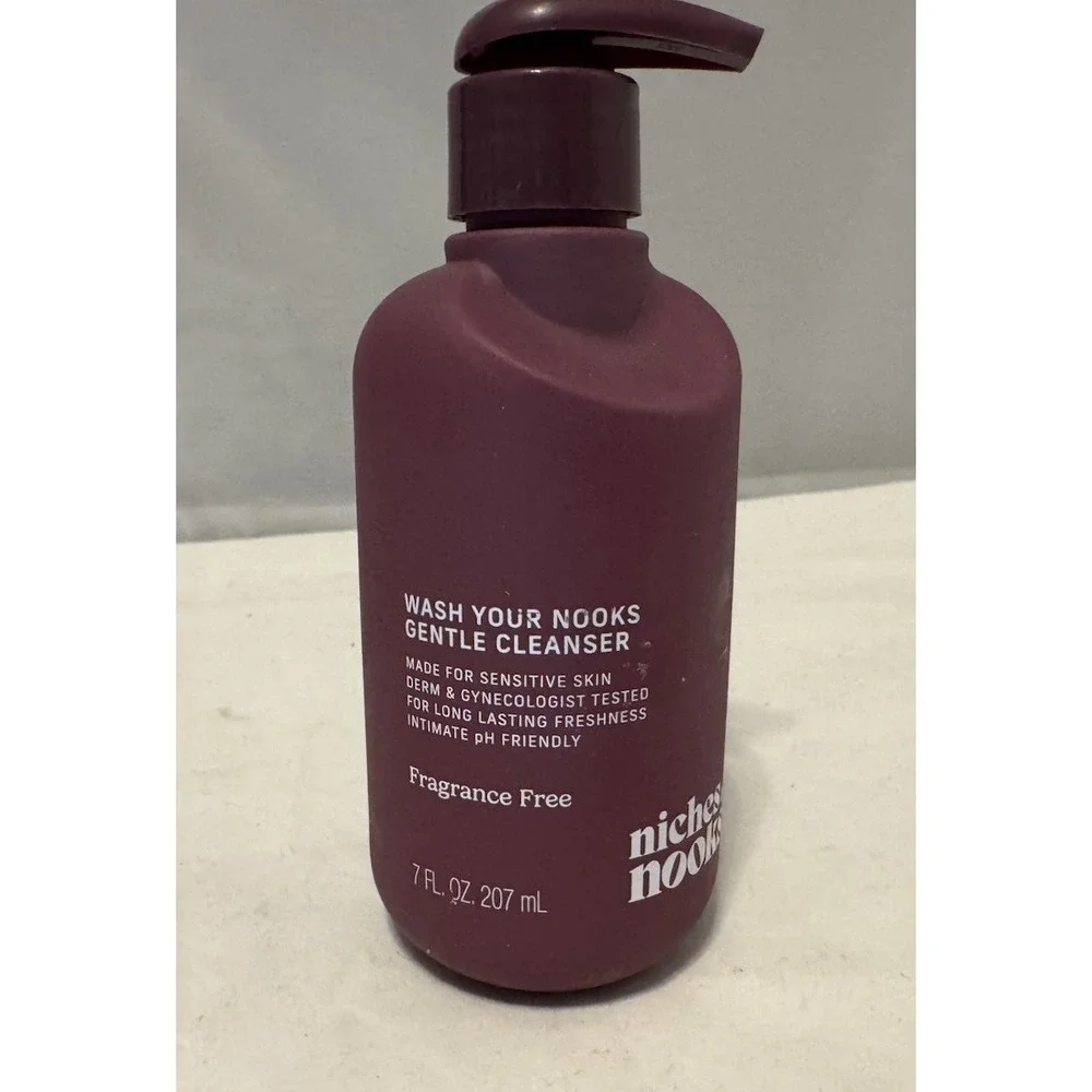 Niches & Nooks Gentle Cleanser Fragrance Free pH Intimate‎ Wash 7fl oz